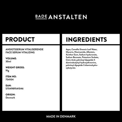 Serum ingredienser