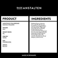 Ansigtsolie ingredienser