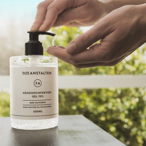 Hånddesinfektion, Badeanstalten