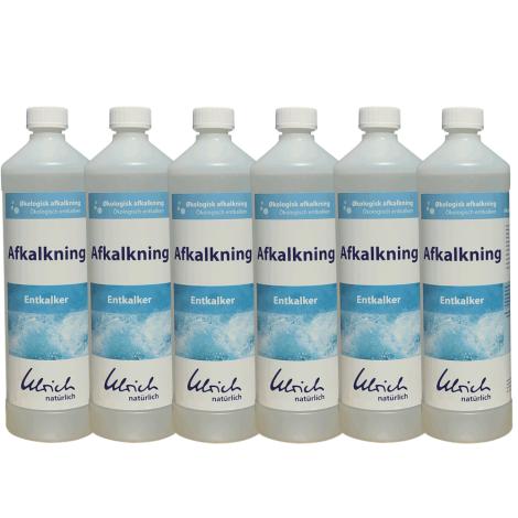 Økologisk afkalkning, mælkesyre, 6 stk. fra Ulrich natürlich