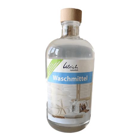 Vaskemiddel normal, glasflaske fra Ulrich natürlich