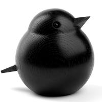 Papa Spurv, sortbejdset egetræ fra Novoform