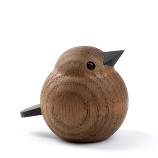 Baby Spurv, røgbejdset egetræ fra Novoform