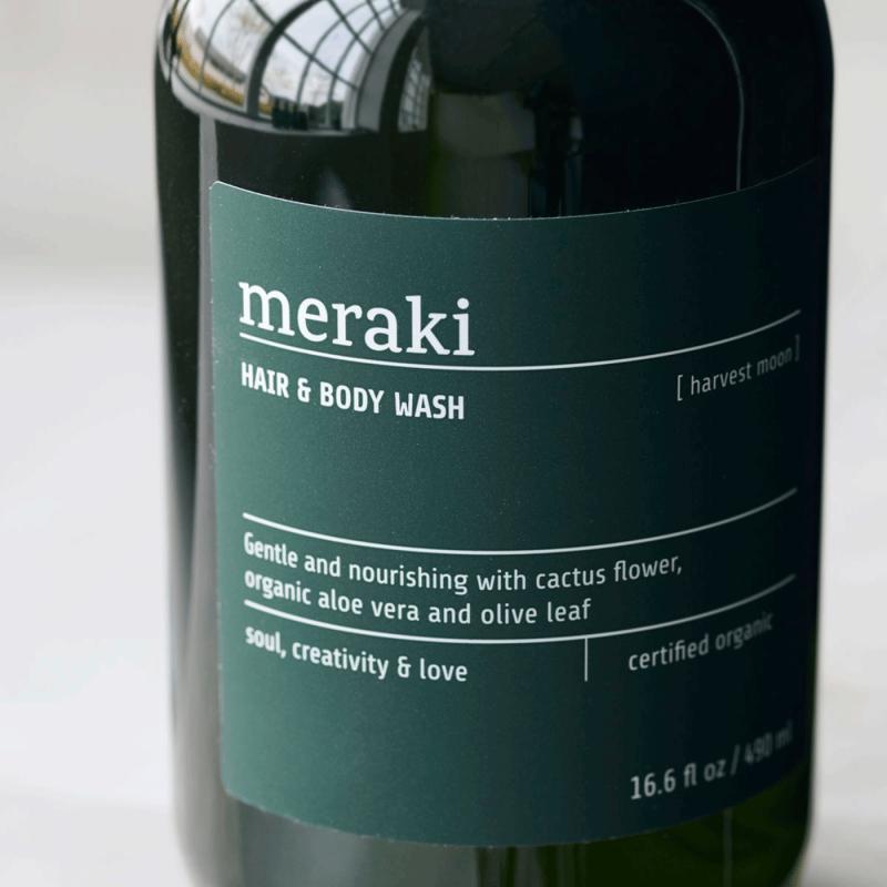 Harvest Moon, Hair and Body Wash, 490 ml fra Meraki