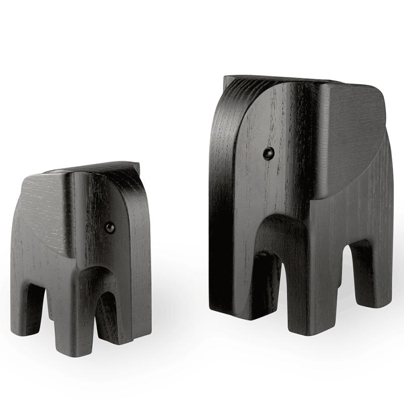 Sortbejset Elefant sæt fra Novoform