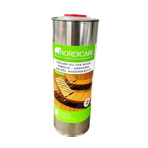 Nordic Nordicare træolie udendørs, 1 liter