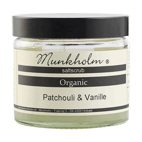 Organic Saltskrub Patchouli fra Munkholm