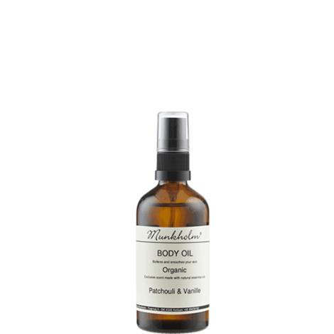 Body Oil 100ml, Patchouli fra Munkholm