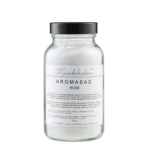 Badesalt med duft af Rose 300 g. fra Munkholm