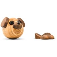 Buddy the dog, 8-12 cm fra FableWood