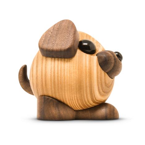 Buddy the dog, 8-12 cm fra FableWood