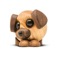 Buddy the dog, 8-12 cm fra FableWood