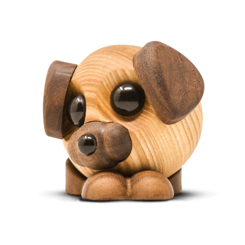 Buddy the dog, 8-12 cm fra FableWood