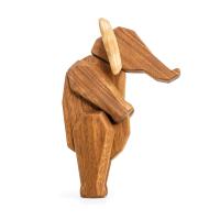 Træ elefant i samlesæt, Mellem str. fra FableWood 