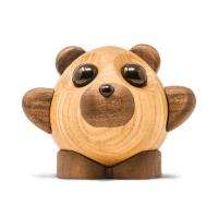 Træ figuren Teddy the bear fra FableWood