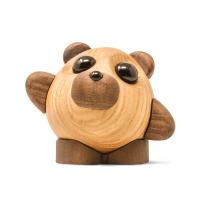 Træ figuren Teddy the bear fra FableWood