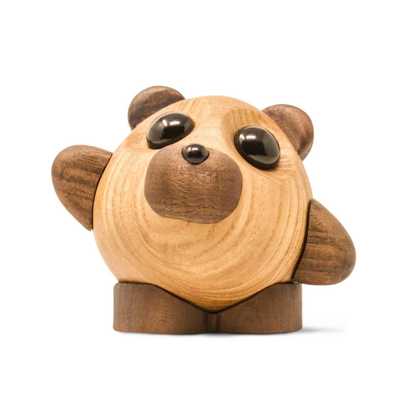 Træ figuren Teddy the bear fra FableWood