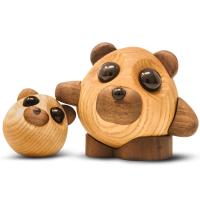 Træ figurene Bjørnene fra FableWood