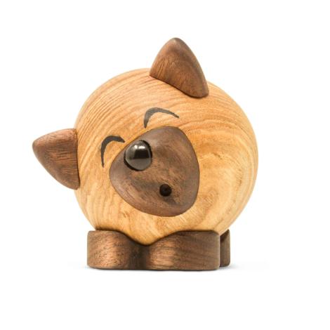 Træ figuren Ulven the Wolf fra FableWood