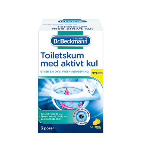 Toiletskum med aktivt kul fra Dr. Beckmann