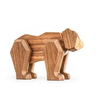 Bjørn, magnetisk træfigur fra FableWood