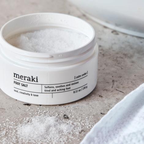 Fodbadesalt, Calm Cedar fra Meraki