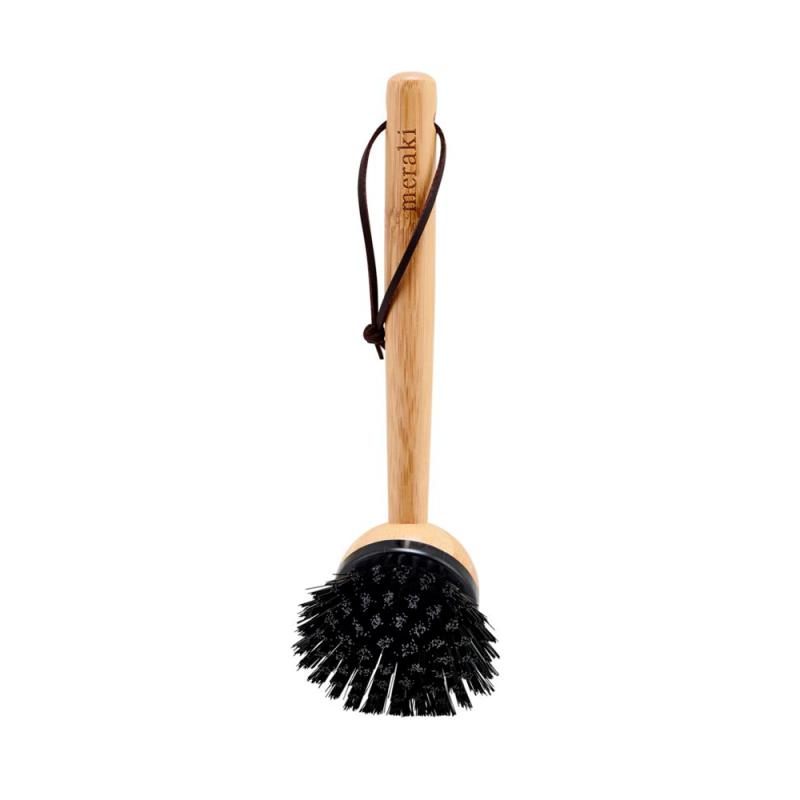 Meraki opvaskebørste i bambus 