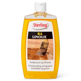 Rå Linolie, koldpresset, 250 ml fra Sterling