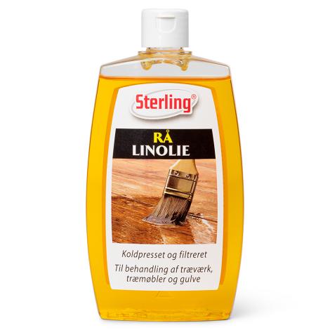 Rå Linolie, koldpresset, 250 ml fra Sterling 