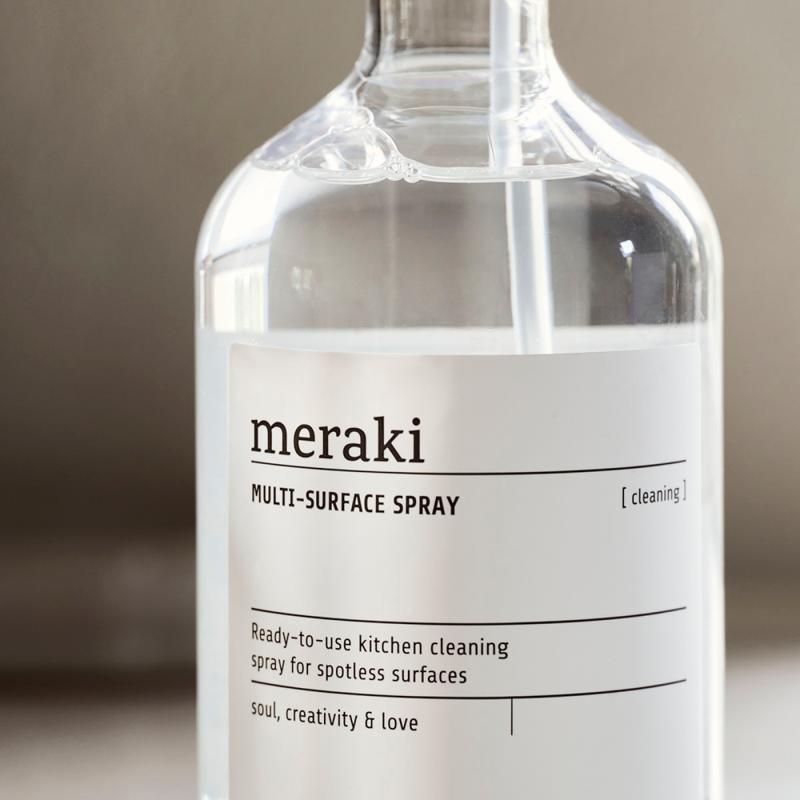Multi-Surface Spray rengøring,  490 ml spray fra Meraki