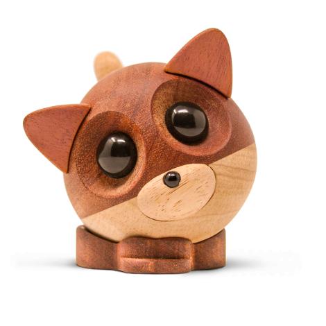 Mikkel the fox, 9 cm fra FableWood