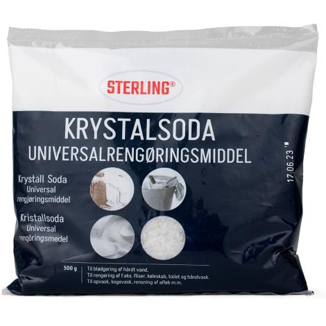 SODA til universalrengøring, 500g pose fra Sterling 