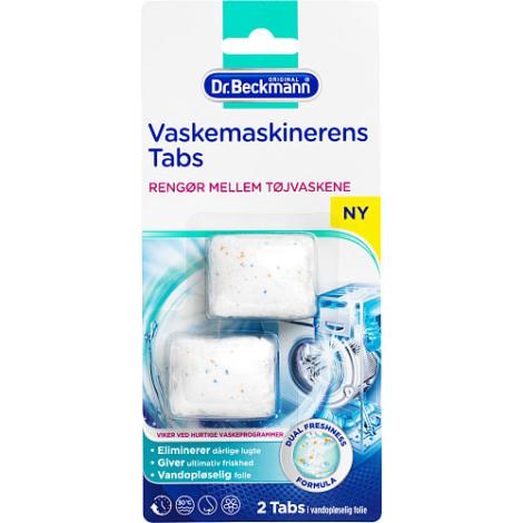 Vaskemaskinerens 2 stk. Tabs fra Dr. Beckmann