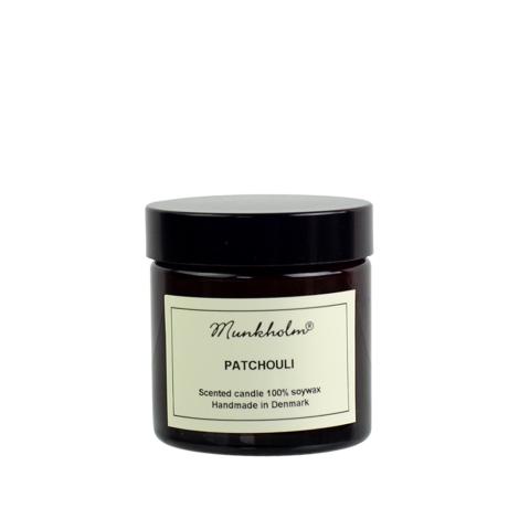 Soy wax lys, Patchouli 60 ml. fra Munkholm