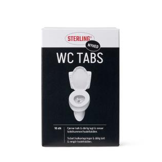 WC Tabs, toiletrens, 10 stk. fra Sterling 