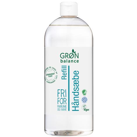 Håndsæbe, Svanemærket, 1000 ml fra Grøn Balance