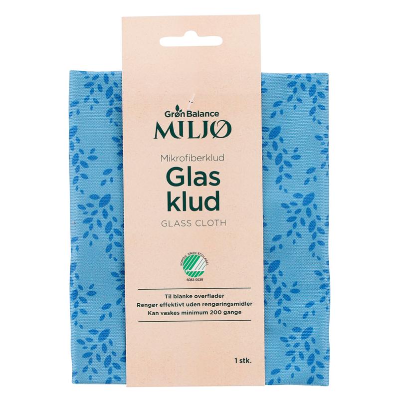 Microfiber glasklud, 1 stk. fra Grøn Balance