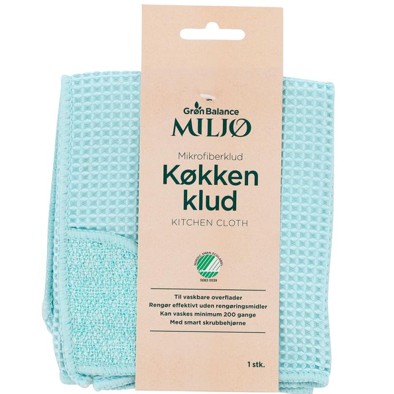 Microfiber køkkenklud, 1 stk. fra Grøn Balance