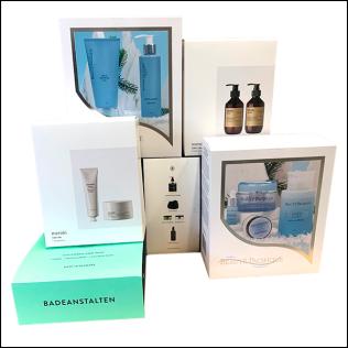 Gaveæsker hudplejeprodukter