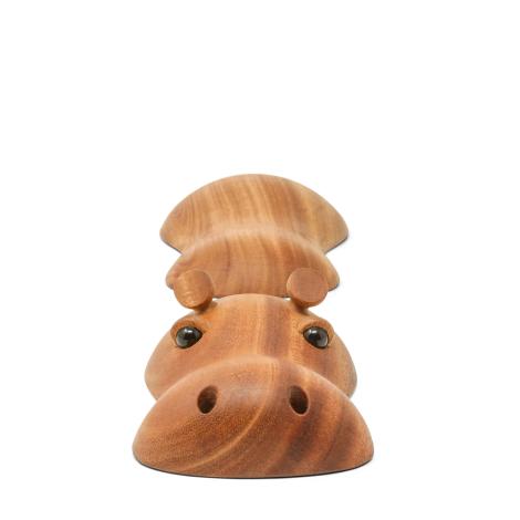 FableWood Hubert flodhest set forfra