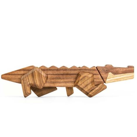 FableWood, gående krokodille, magnetisk