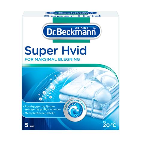 Super Hvid, 5 poser fra Dr. Beckmann