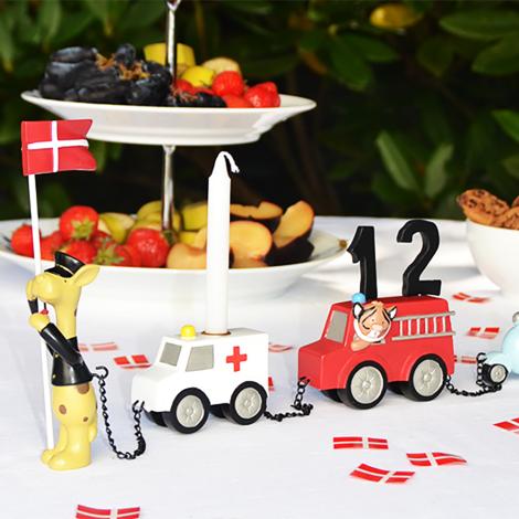 Fødselsdagstog Biler fra Kids by Friis