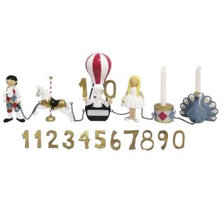 Fødselsdagstog Harlekin og Columbine fra Kids by Friis