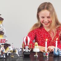 Fødselsdagstog Harlekin og Columbine fra Kids by Friis