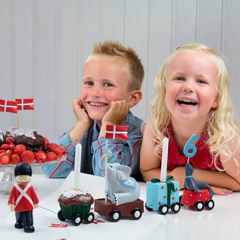 Fødselsdagstog Garder fra Kids by Friis