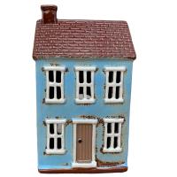 Keramik hus, beige, 22 cm fra Det Gamle Apotek