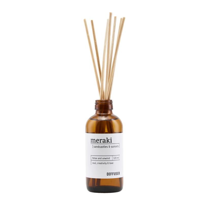 Diffuser 120 ml, Sandcastle and Sunsets fra Meraki