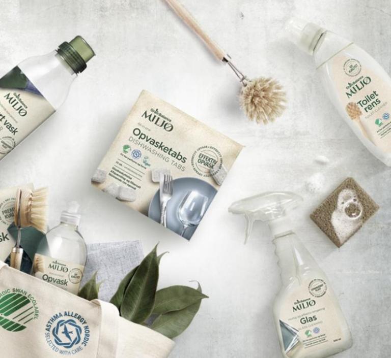 Grøn Balance, Husholdningsprodukter