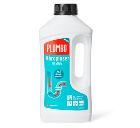 Håropløser til afløb, 1 liter fra Plumbo